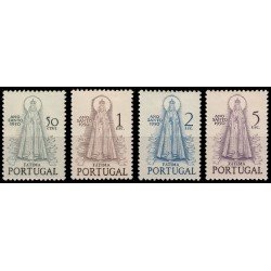 Portugal 730/33 1950 Año Santo Nuestra Señora de Fátima MH Portugal 730/33 1950 Año Santo Nuestra Señora de Fátima MH