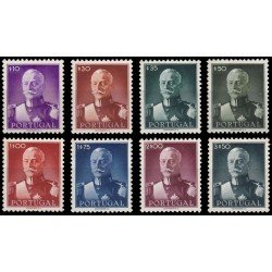 Portugal 663/70 1945 Presidente Carmona MH