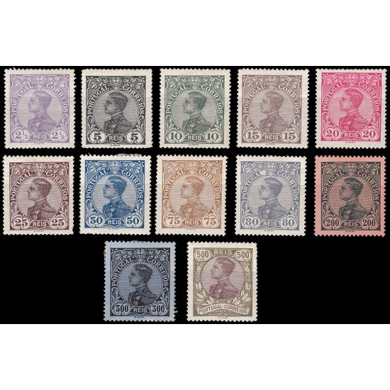 Portugal 154/67 1910 Emmanuel II MH Portugal 154/67 1910 Emmanuel II MH