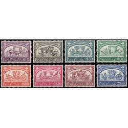 Portugal 752/59 1952 Museo Nacional de carrozas MNH Portugal 752/59 1952 Museo Nacional de carrozas MNH