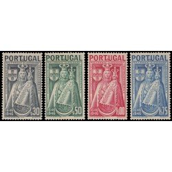 Portugal 684/87 1946 300 aniv. proclamación de la Virgen patrona de Portugal MNH Portugal 684/87 1946 300 aniv. proclamación de la Virgen patrona de Portugal MNH