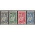 Portugal 684/87 1946 300 aniv. proclamación de la Virgen patrona de Portugal MNH