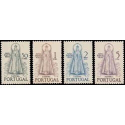 Portugal 730/33 1950 Año Santo Nuestra Señora de Fátima MNH Portugal 730/33 1950 Año Santo Nuestra Señora de Fátima MNH