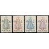 Portugal 730/33 1950 Año Santo Nuestra Señora de Fátima MNH