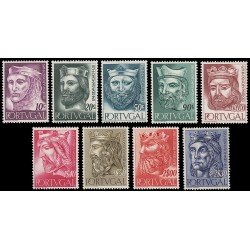 Portugal 817/25 1955 Dinastía Alfonsina MNH Portugal 817/25 1955 Dinastía Alfonsina MNH
