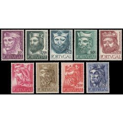 Portugal 817/25 1955 Dinastía Alfonsina MNH Portugal 817/25 1955 Dinastía Alfonsina MNH