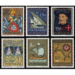 Portugal 873/78 1960 500 aniv. de la muerte del Infante Don Enrique Aviz MNH