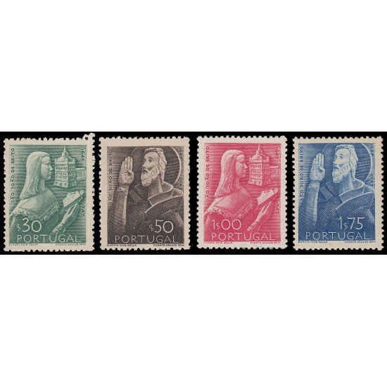 Portugal 702/05 1948 300 aniv. nacimiento de San Juan de Brito MNH