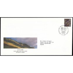 Gran Bretaña 2178 2000 SPD FDC Serie Regional Escocia Sobre primer día Philatelic Bureau Gran Bretaña 2178 2000 SPD FDC Serie Regional Escocia Sobre primer día Philatelic Bureau