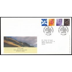 Gran Bretaña 2490/93 2003 SPD FDC Serie Regional Escocia Sobre primer día Edinburgh Gran Bretaña 2490/93 2003 SPD FDC Serie Regional Escocia Sobre primer día Edinburgh
