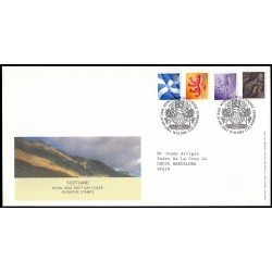 Gran Bretaña 2490/93 2003 SPD FDC Serie Regional Escocia Sobre primer día Tallents House Gran Bretaña 2490/93 2003 SPD FDC Serie Regional Escocia Sobre primer día Tallents House