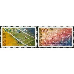 Alemania Federal Germany Nº 926/27 1981 Sorteo por el deporte-Nautica y aeronautica-Lujo Alemania Federal Germany Nº 926/27 1981 Sorteo por el deporte-Nautica y aeronautica-Lujo