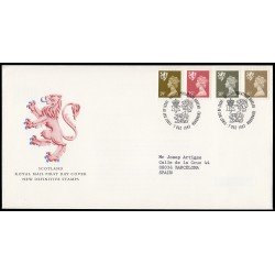 Gran Bretaña 1718/29 (de la serie) 1993 SPD FDC Serie Reina Isabel II Escocia Sobre primer día Philatelic Bureau Gran Bretaña 1718/29 (de la serie) 1993 SPD FDC Serie Reina Isabel II Escocia Sobre primer día Philatelic Bureau