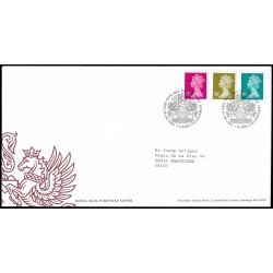 Gran Bretaña 2998/00 2008 SPD FDC Serie Reina Isabel II Sobre primer día Tallents House Gran Bretaña 2998/00 2008 SPD FDC Serie Reina Isabel II Sobre primer día Tallents House