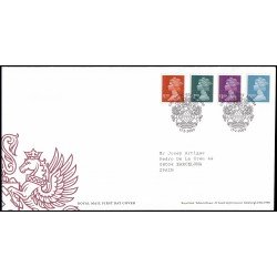Gran Bretaña 3108/11 2009 SPD FDC Serie Reina Isabel II Sobre primer día Windsor Gran Bretaña 3108/11 2009 SPD FDC Serie Reina Isabel II Sobre primer día Windsor