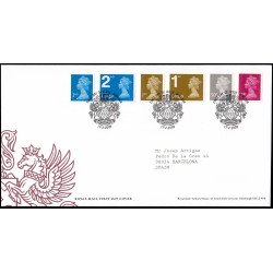 Gran Bretaña 3102/07 2009 SPD FDC Serie Reina Isabel II Sobre primer día Windsor Gran Bretaña 3102/07 2009 SPD FDC Serie Reina Isabel II Sobre primer día Windsor