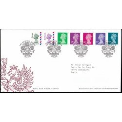Gran Bretaña 3305/11 2010 SPD FDC Serie Reina Isabel II Sobre primer día Windsor Gran Bretaña 3305/11 2010 SPD FDC Serie Reina Isabel II Sobre primer día Windsor