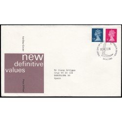 Gran Bretaña 964/71 (de la serie) 1980-81 SPD FDC Serie Reina Isabel II Sobre primer día Windsor Gran Bretaña 964/71 (de la serie) 1980-81 SPD FDC Serie Reina Isabel II Sobre primer día Windsor