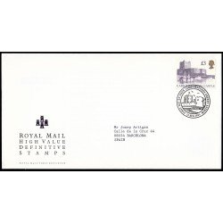 Gran Bretaña 1832 1995 SPD FDC Castillos Británicos Sobre primer día Carrickfergus Gran Bretaña 1832 1995 SPD FDC Castillos Británicos Sobre primer día Carrickfergus