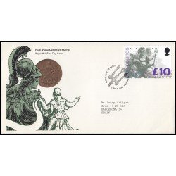 Gran Bretaña 1664 1993 SPD FDC Áreas fluorescentes Inscripción en Braille Sobre primer día Windsor Gran Bretaña 1664 1993 SPD FDC Áreas fluorescentes Inscripción en Braille Sobre primer día Windsor