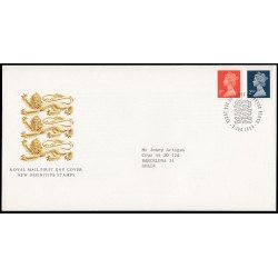 Gran Bretaña 1473/74 1990 SPD FDC Serie Reina Isabel II Sobre primer día Windsor Gran Bretaña 1473/74 1990 SPD FDC Serie Reina Isabel II Sobre primer día Windsor