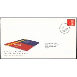 Gran Bretaña 1703 1993 SPD FDC Serie Reina Isabel II Sobre primer día Newcastle Gran Bretaña 1703 1993 SPD FDC Serie Reina Isabel II Sobre primer día Newcastle