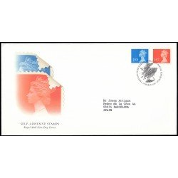 Gran Bretaña 1946/47 1997 SPD FDC Serie Reina Isabel II Sobre primer día Philatelic Bureau Gran Bretaña 1946/47 1997 SPD FDC Serie Reina Isabel II Sobre primer día Philatelic Bureau