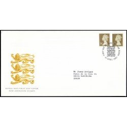 Gran Bretaña 1953/54 1997 SPD FDC Serie Reina Isabel II Sobre primer día Windsor Gran Bretaña 1953/54 1997 SPD FDC Serie Reina Isabel II Sobre primer día Windsor