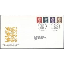 Gran Bretaña 2083/86 1999 SPD FDC Serie Reina Isabel II Sobre primer día Windsor Gran Bretaña 2083/86 1999 SPD FDC Serie Reina Isabel II Sobre primer día Windsor
