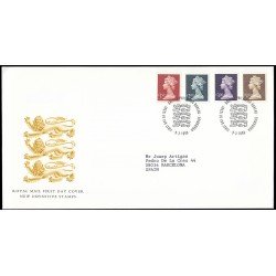 Gran Bretaña 2083/86 1999 SPD FDC Serie Reina Isabel II Sobre primer día Philatelic Bureau Gran Bretaña 2083/86 1999 SPD FDC Serie Reina Isabel II Sobre primer día Philatelic Bureau