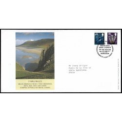 Gran Bretaña 2877/84 (de la serie) 2007 SPD FDC Serie Regional Gales Sobre primer día Cardiff Gran Bretaña 2877/84 (de la serie) 2007 SPD FDC Serie Regional Gales Sobre primer día Cardiff