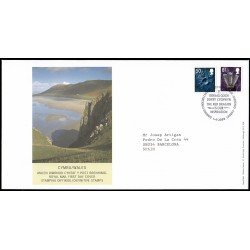 Gran Bretaña 3001/08 (de la serie) 2008 SPD FDC Serie Regional Gales Sobre primer día Cardiff Gran Bretaña 3001/08 (de la serie) 2008 SPD FDC Serie Regional Gales Sobre primer día Cardiff