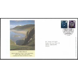 Gran Bretaña 3001/08 (de la serie) 2008 SPD FDC Serie Regional Gales Sobre primer día Tallents House Gran Bretaña 3001/08 (de la serie) 2008 SPD FDC Serie Regional Gales Sobre primer día Tallents House