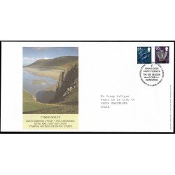 Gran Bretaña 3129/36 (de la serie) 2009 SPD FDC Serie Regional Gales Sobre primer día Cardiff Gran Bretaña 3129/36 (de la serie) 2009 SPD FDC Serie Regional Gales Sobre primer día Cardiff
