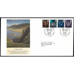 Gran Bretaña 2110/13 1999 SPD FDC Serie Regional Gales Sobre primer día Philatelic Bureau Gran Bretaña 2110/13 1999 SPD FDC Serie Regional Gales Sobre primer día Philatelic Bureau