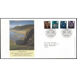 Gran Bretaña 2498/01 2003 SPD FDC Serie Regional Gales Sobre primer día Tallents House Gran Bretaña 2498/01 2003 SPD FDC Serie Regional Gales Sobre primer día Tallents House