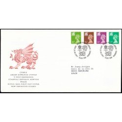 Gran Bretaña 1893/04 (de la serie) 1996 SPD FDC Serie Reina Isabel II Sobre primer día Philatelic Bureau Gran Bretaña 1893/04 (de la serie) 1996 SPD FDC Serie Reina Isabel II Sobre primer día Philatelic Bureau