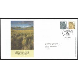 Gran Bretaña 3129/36 (de la serie) 2009 SPD FDC Serie Regional Irlanda del Norte Sobre primer día Belfast Gran Bretaña 3129/36 (de la serie) 2009 SPD FDC Serie Regional Irlanda del Norte Sobre primer día Belfast