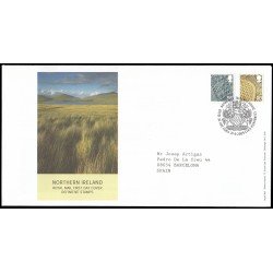 Gran Bretaña 3129/36 (de la serie) 2009 SPD FDC Serie Regional Irlanda del Norte Sobre primer día Tallents House Gran Bretaña 3129/36 (de la serie) 2009 SPD FDC Serie Regional Irlanda del Norte Sobre primer día Tallents House
