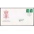 Gran Bretaña 1207 1986 SPD FDC Serie Reina Isabel II Irlanda del Norte Sobre primer día Philatelic Bureau
