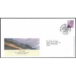 Gran Bretaña 3835 2013 SPD FDC Serie Regional Escocia Sobre primer día Edinburgh