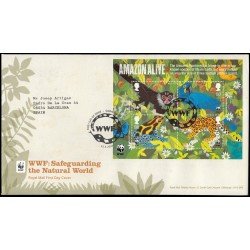 Gran Bretaña HB 82 2011 SPD FDC Fondo mundial para la naturaleza Sobre primer día Surrey Gran Bretaña HB 82 2011 SPD FDC Fondo mundial para la naturaleza Sobre primer día Surrey