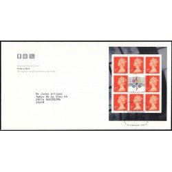 Gran Bretaña C2076 (1ª hoja) 1999 SPD FDC HB de Carné Prestigio Sobre primer día Londres Gran Bretaña C2076 (1ª hoja) 1999 SPD FDC HB de Carné Prestigio Sobre primer día Londres