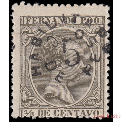 Fernando Poo 31 1896/00 Alfonso XIII MNH