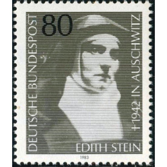 REL/S Alemania Federal Germany  Nº 994  1983 Homenaje a Edith Stein Lujo