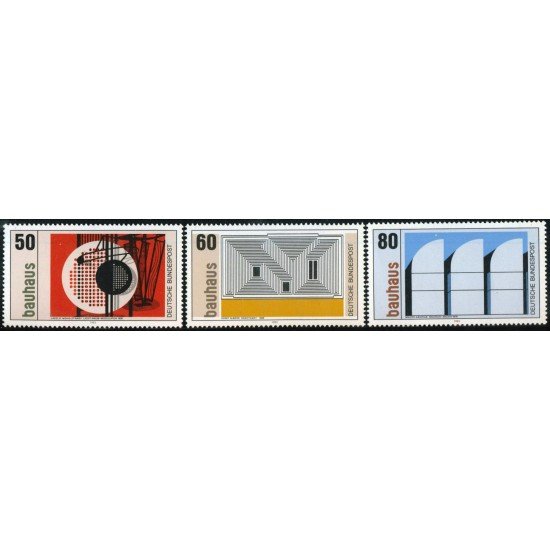 VAR1/S  Alemania Federal  Germany  Nº 996/98   1983 100º Aniv. del arquitecto Walter Gropius Lujo