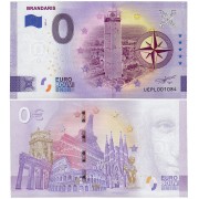 Billete-souvenir de cero euros Faro Brandaris