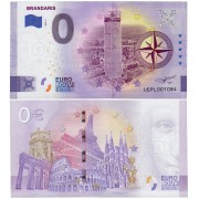 Billete souvenir de cero euros Faro Brandaris