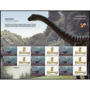 España Pliego Premium 133 2023 Juvenia Teruel Dinosaurios Aragosaurus Ischiaticus MNH