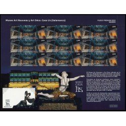 España Pliego Premium 136 2023 Museo Art Nouveau y Art Déco Casa Lis Salamanca MNH España Pliego Premium 136 2023 Museo Art Nouveau y Art Déco Casa Lis Salamanca MNH